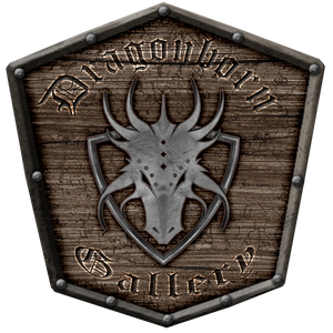 Dragonborn Gallery Vinyl Sticker